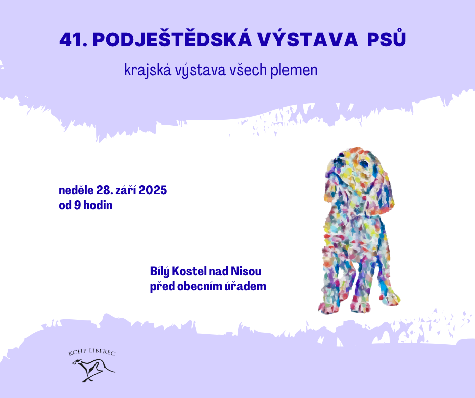 41. výstava psů (Příspěvek na Facebooku)